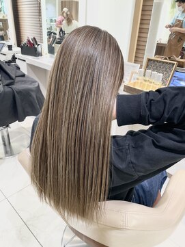 アッシュ 大宮店(Ash) 白髪ぼかしオリジナルハイライト（明るめ）