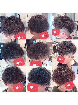 アミーコ(Amico) 波巻きパーマ波巻きプードルパーマスパイラルパーマメンズパーマ