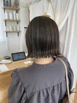 パーツ(parts) 切りっぱなしボブ