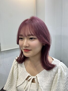 アイズ 横浜(IS) ピンクベージュ/ダブルカラー/ハイトーン