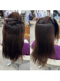 美髪ストレート