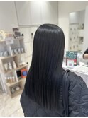 【艶髪No.1】髪質改善ブルーブラック　就活でも活躍★