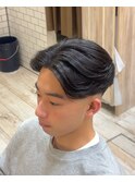 ラフカール　ニュアンスパーマ　フェード　メンズパーマ