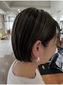 伸ばしかけミニボブヘアー