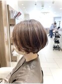 丸みショートボブ【Ash大泉学園　横山】