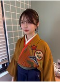 シニヨンタイトアレンジ