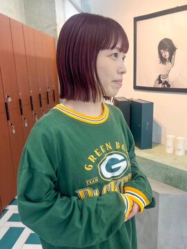 ノエ(noe) ホワイトグレージュ/デジタルパーマ/チェリーブラウン/栄h70