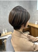 大人可愛いショートボブ20代30代40代