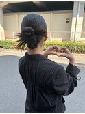 ☆シックな結婚式ヘアセット☆