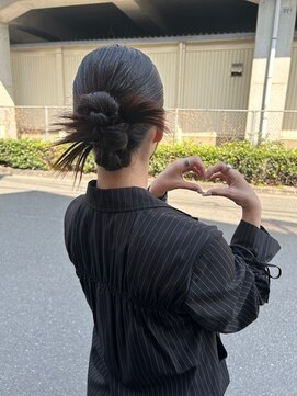 エスエムアールツー(SMR2) ☆シックな結婚式ヘアセット☆