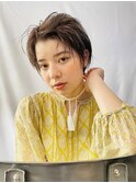 20代30代40代センターパート×フレンチショート３