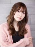 似合わせ／韓国／ナチュラルウェーブ／ミルクティー／20代／30代