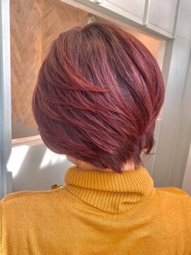 ヘアアンドメイク アース 聖蹟桜ヶ丘店(HAIR&MAKE EARTH) カシスカラー