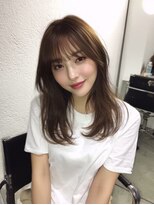 レリーボンズ 夙川(Rely Bonds)&nbsp;ゆるふわロング×オリーブベージュで抜け感UP【夙川/苦楽園】