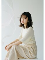 ライクバイコトナ 越谷(RIKE by kotona)&nbsp;ミディアムヘアー/チャコールグレー/白髪染め/髪質改善/越谷