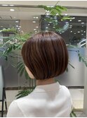 丸みミニボブ