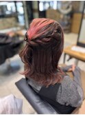 ボブ×お呼ばれ×ハーフアップ【南林間】