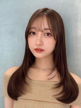 ロンドフルール 大宮東口(Lond fleur) レイヤーカット顔周りカット前髪カット韓国レイヤー/大宮