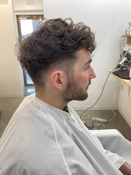 ザワン(The one) スペインカール/海外/メンズ/メンズカット