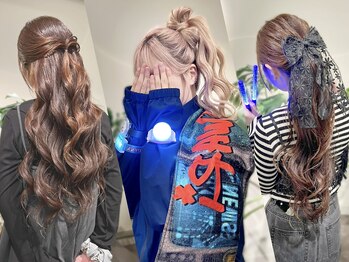 タヤ 天神店(TAYA)の写真/【天神駅近く】特別な日はプロのセットで、崩れにくくて１日可愛い、ワンランク上のスタイルに♪