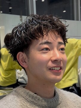 レタッチ バイ フィフス 銀座(RETOUCH by fifth) 銀座ルーズショートパーマメンズショートアクティブショート短髪