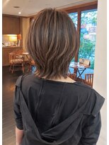 ユウヘアー 本山店(U Hair) 透明感ハイライトカラー/ボブレイヤー/高保湿トリートメント