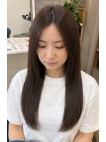 ヘアアトリエ ナイン(hair atelier nine)&nbsp;ダークパープル/ナチュラルショート/夏のヘアアレンジ/福島市