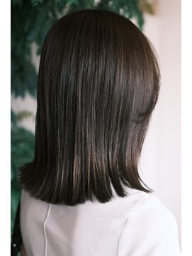 ジーン カットクラブ レディース(GENE CUTCLUB Lady's) パッっとボブ×透明感カラー