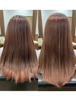 シェアする美容室 結び 結びの縮毛矯正で扱いやすいサラツヤな髪へ★