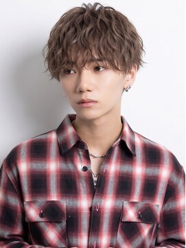 アース オーセンティック 関内店(EARTH Authentic) 波巻き無造作おしゃれナチュラルマッシュ韓国風メンズカット
