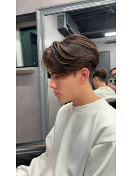リッチブランドアンドコー 守口店(Rich Brand&Co) センターパートニュアンスパーマ韓国カルマパーマコンマヘア