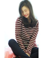 ラフ スパアンドデザイン(raf spa&design)&nbsp;ゆるふわセミロング　raf spa&dasign