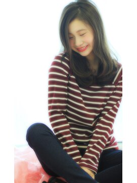 ラフ スパアンドデザイン(raf spa&design) ゆるふわセミロング　raf spa&dasign