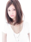 艶髪で柔らかい自然ストレートスタイル【ユナイテッドケアーズ】