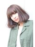 【うる艶ストレート】カット+デジタルストレート+コラーゲンTR￥19250→￥15400