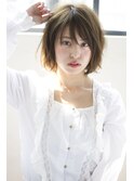 【担当添田】大人可愛いショートボブのデジタルパーマが得意です