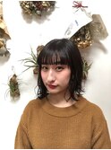 切りっぱなしボブ