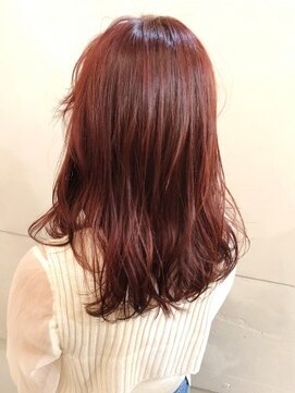 ネオリーブアイム 横浜西口店(Neolive aim) 【Neolive aim】艶色チェリーレッドカラー1