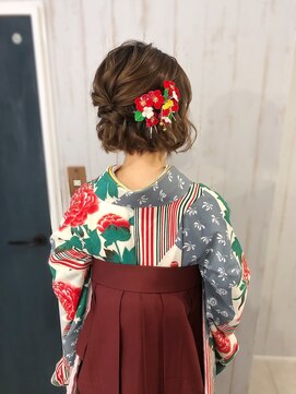 マチュレ 池袋(Mature) 『ヘアセット専門店Mature』袴着付け＋ヘアセット4