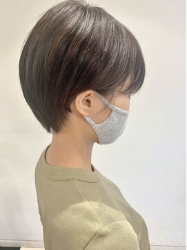 アッシュ 高円寺店(Ash) ショート×ナチュラル縮毛矯正