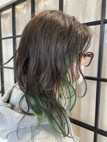 オルガン(Organ)&nbsp;グリーン×オリーブグレージュ