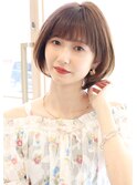 【 I. 】30代40代におすすめ大人可愛いショートボブ 川口
