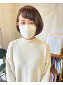 大人のボリュームボブ