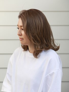 ラナフロムアージェ(Lana from Ange) 【Lana　小平】かきあげウェーブミディ◇