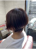 前下がりショートボブ