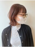 ツヤ感カラー＊ワイドバング＊くびれミディ【ZinaCENTRAL】