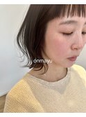 on眉バング