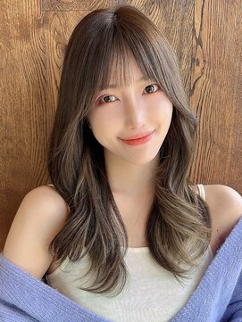 アフロート 武蔵小杉(AFLOAT) 小顔似合わせカットフェミニンロングレイヤー20代 30代 40代