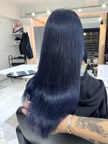 ブレンド 渋谷(BLend)&nbsp;【Blend渋谷】大人気透明感ブルーブラックカラー　髪質改善