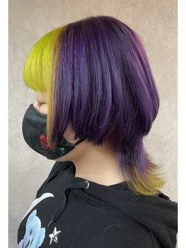 リブレ(Rebre) エヴァカラー☆☆Violet×Yellow Green